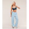 Gymshark Retro Stripe Snap Pant Smoke Blue Deep Petrol Blue B2c5y Udyh