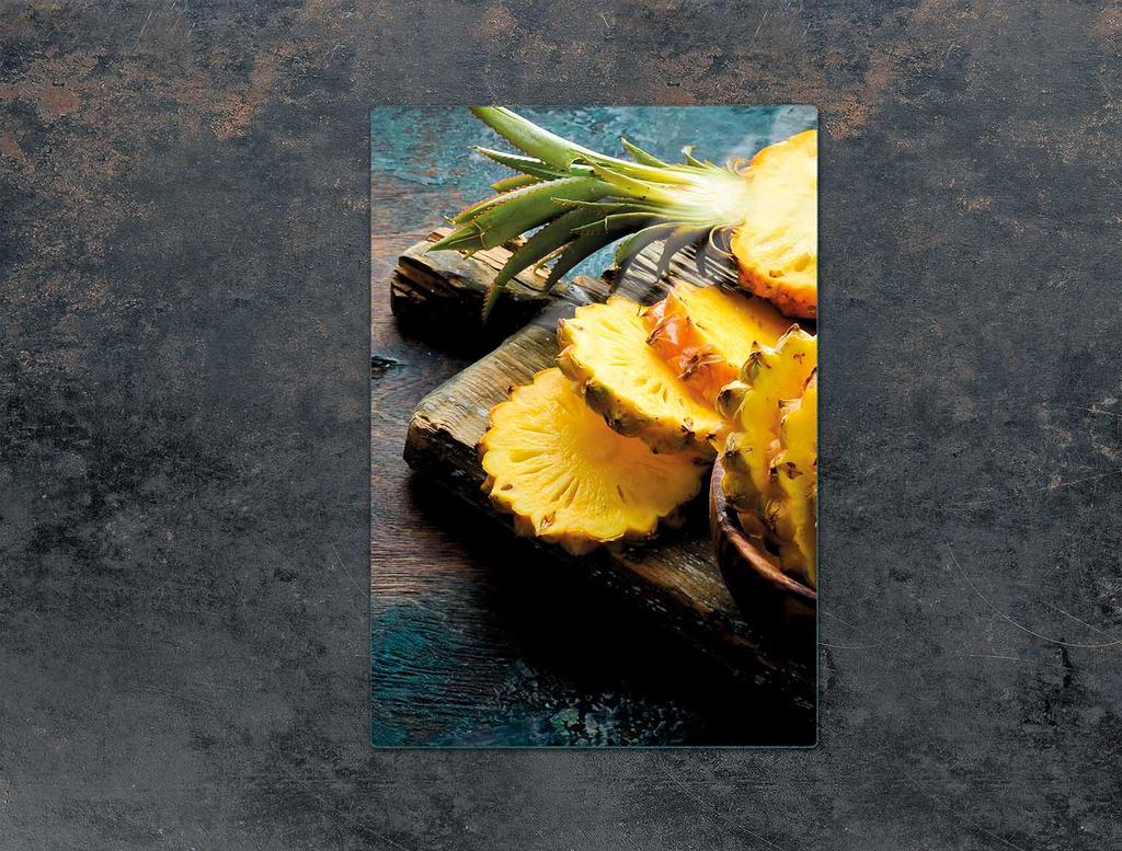 SZKLANA DESKA DO KROJENIA 35x52 ANANAS