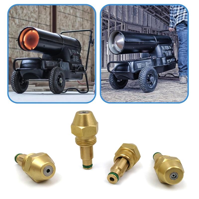 Brass Nozzle Kit for Mr. Heaters Nozzle Forced Air Kerosenes Heaters for 2003 Models To Current
