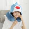 Travel Portable Blackout Airplane Pillow Office Nap Neck Pillow
