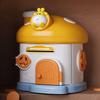 Mushroom House Piggy Bank Cartoon Key Unlocking Kids Toys Large Capacity Money Saving Box Cute Coin Storage Box Christmas Gifts