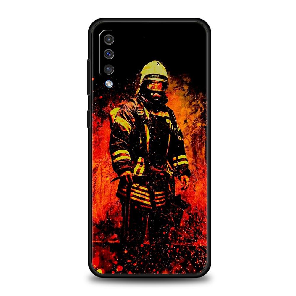 

Чехол для телефона Firefighter Heroes Fireman для Samsung Galaxy A52 A50 A70 A10 A30 A40 A20S A20E A02S A12 A22 A72 A32 5G A04s Samsung A02s