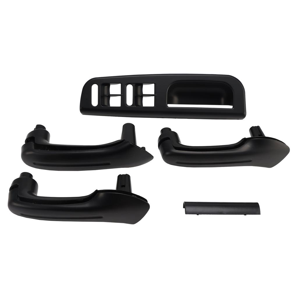 RHD Interior Door Grab Handle Cover + Switch Bezel For VW Golf MK4 Bora 1998-2005