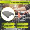 Center Console&Front Door Armrest Cover Leather for Honda Civic Sedan 06-11 Gray