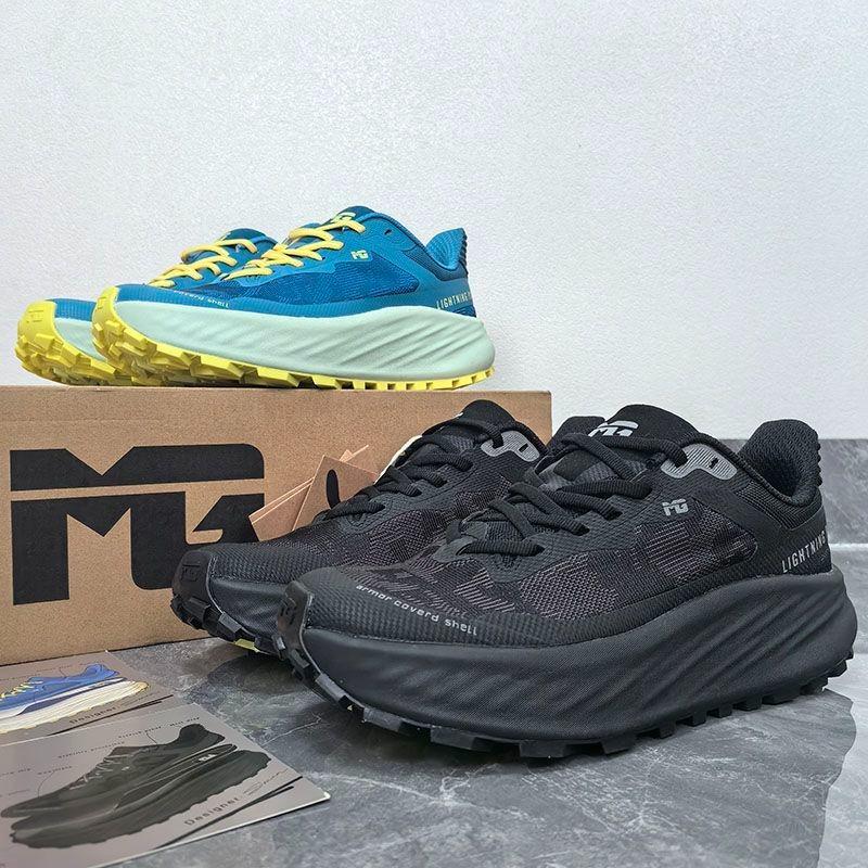 Classic Brand Comfortable Thick Soled Wide Footed Off-road Running Shoe Top Quality Anti Slip Walking Jogging Shoe Running Shoe