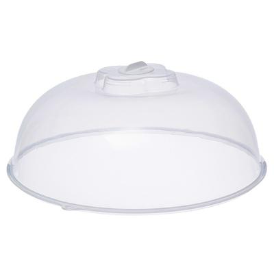 1 Pieza Bandeja de Aislamiento Térmico para Calentar en Microondas Cubierta Transparente Engrosada a Prueba de Salpicaduras Cubierta de Aislamiento de Plástico para Verduras