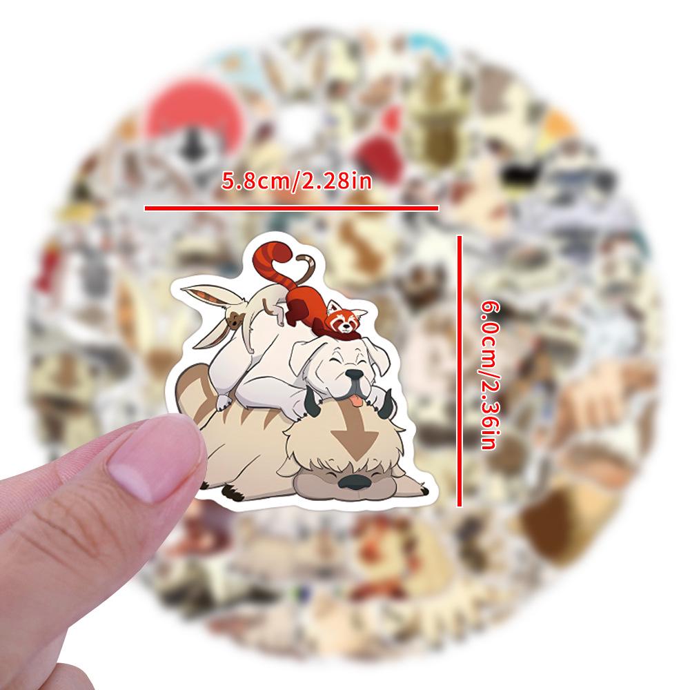 Zhang Fei Tian Man Niu Anime Character Stickers for Phone Cases & Suitcases