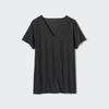 Uniqlo Japan Air RhyThm DeodoranT Mesh V Neck T shirT  shorT sleeVe 