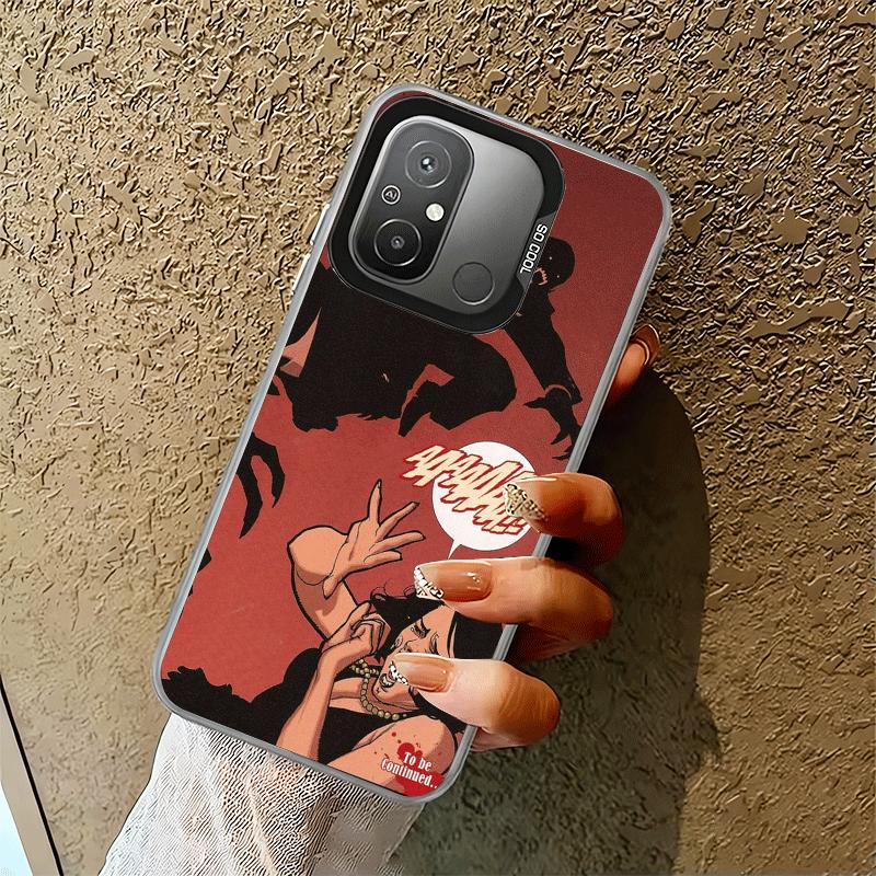 Gothic Vampire Scarlet Art Shockproof Phone Case for Xiaomi Poco X7 X6 X5 X3 Pro F7 Ultra M8 Redmi 15C 15 14C 13C 12C 10C 13 12