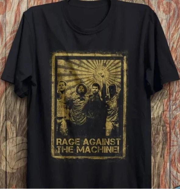 Vintage Rage Against the Machine 90 s T-Shirt, Vintage Rock Shirt M