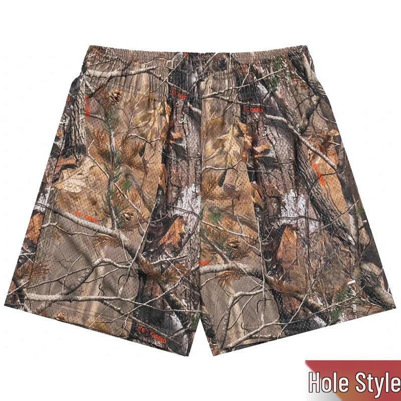 

EE Чоловічі американські повсякденні сітчасті фітнес-шорти - Дихаючі, вище коліна, спортивні три чверті XXXL