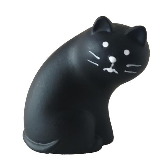 Mini Cat Model Small Garden Decor Resin Miniature Zakka Cat Figurine for Fun