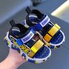 New Summer Boys' Sandals for Small, Medium, and Large Children, Fashionable Casual Outdoor Sports Shoes for Kids