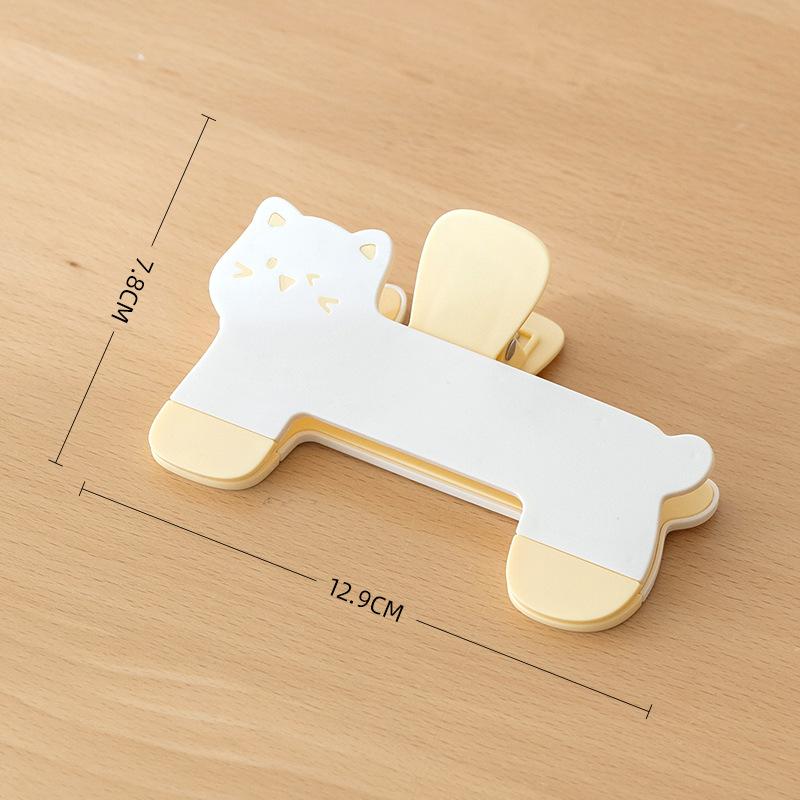 Cute Kitten Reading Stand Baobaotou Reading Clip Student Mini Portable Reading Stand Children's Reading Artifact