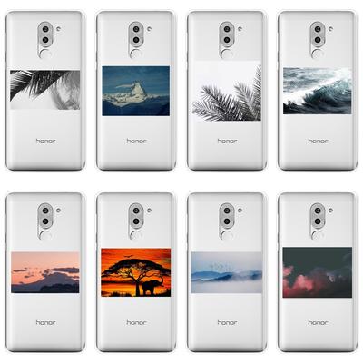 Back Cover For Huawei Honor 6 5A 4X 5X 6X Scenery Travel Cloud Leaf Soft Silicone Phone Case For Huawei Honor 4C 5C 6A 6C Pro
