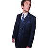 Lambretta Mens Spencer Self Check Slim Tailored Waistcoat