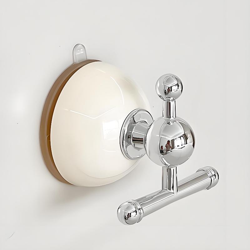 

Universal Strong Suction Cup Hooks No Drill Wall Hangers Heavy Duty Space Saving For Bathroom Kitchen Household Organization білий