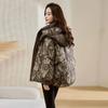 Winter Womens Jacket Clothing 2026 New Down Cotton Coat Hooded Loose Parkas Long Print Padded Coats Female Thicken Outerwear