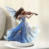 Fairy Violin Acrylic Desktop Ornament, Nurseries, Home Desk Living Room Acrylic Decoration, Restaurant Shop Decor, Farmhouse Lake Life Acrylic Decor