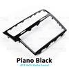 8" 9.2" Piano Black MIB 2 Radio LHD Frame For VW Golf 7 MK7 Golf 7.5 MK7.5 Screen Bezel Decorative Trim Panel