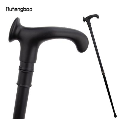Black Ergonomics Alloy Fairy Wands Spiral Right Hand Walking Cane Walking Stick Wand Cosplay Wedding Birthday Party Stick 92cm