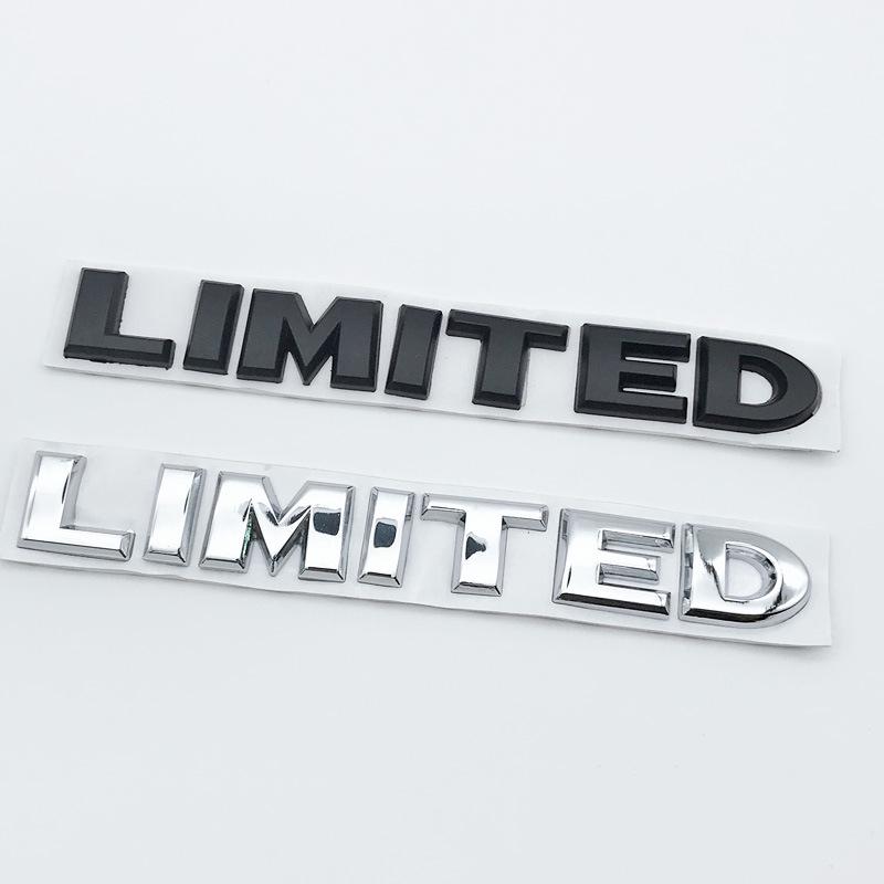Задний значок 4WD 4X4 для Cherokee, Wrangler, Compass LIMITED чёрный