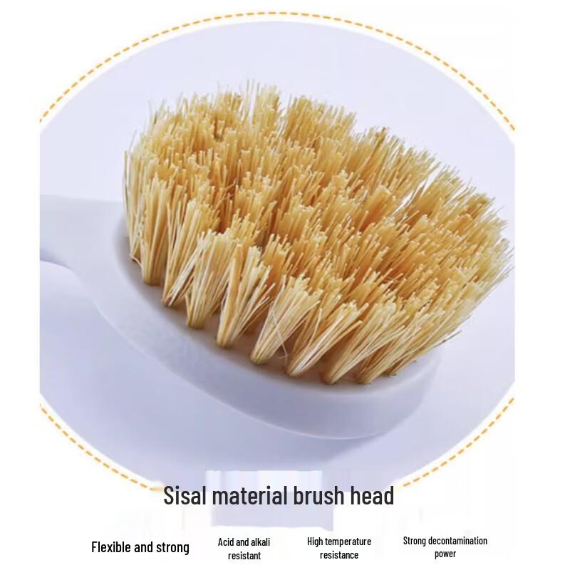 Long-Handle Pot and Dish Cleaning Brush