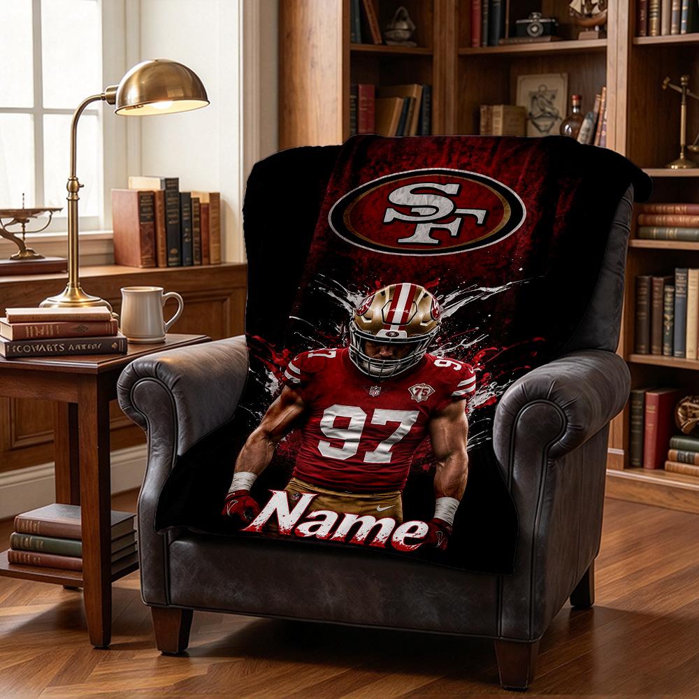 Custom San Francisco Soft Throw Blanket Flannel Blanket Warm Sofa Bed Camping home Decor Unique Christmas Gift C10341