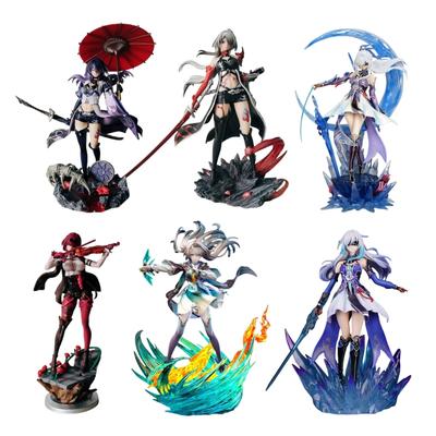 38CM Huang Quan Honkai Star Rail Silver Kafka Wolf Girl Figure PVC Anime Action Toy Game Collectible Model Doll Gifts