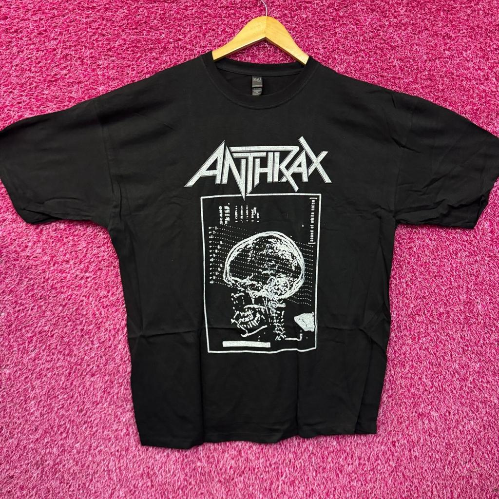 Anthrax Sound of White Noise Album Thrash Metal Band Tee