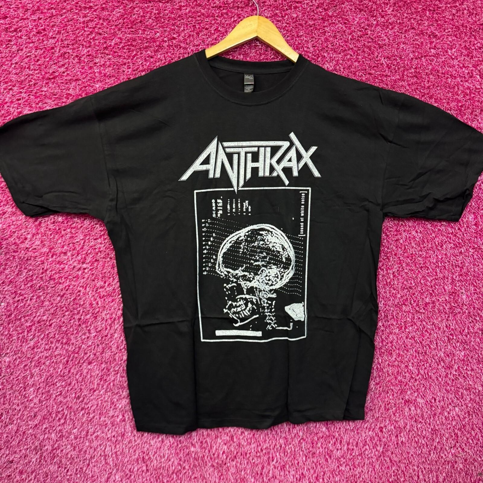 Anthrax Sound of White Noise Album Thrash Metal Band Tee S