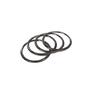 For BMW 2 Series Touring 15- Black Wood Grain Door Speaker Bezel Frame Trim