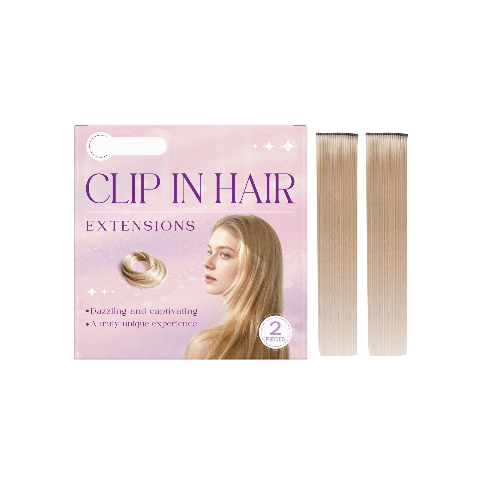 

Clasp- Hair Clips (Flaxen Color) For Daily Loose Hairstyle, The Texture Is Smooth, Light And Portable, Easy To Wear. One Size