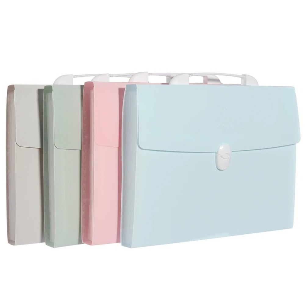 

Plastic Organ Bag Holder A4 Size File Organiser New Document Storage