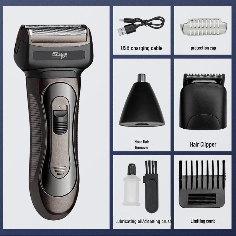 

Электробритва LZ-688 3 в 1: Триммер для носа, машинка для стрижки волос и бритва Standard