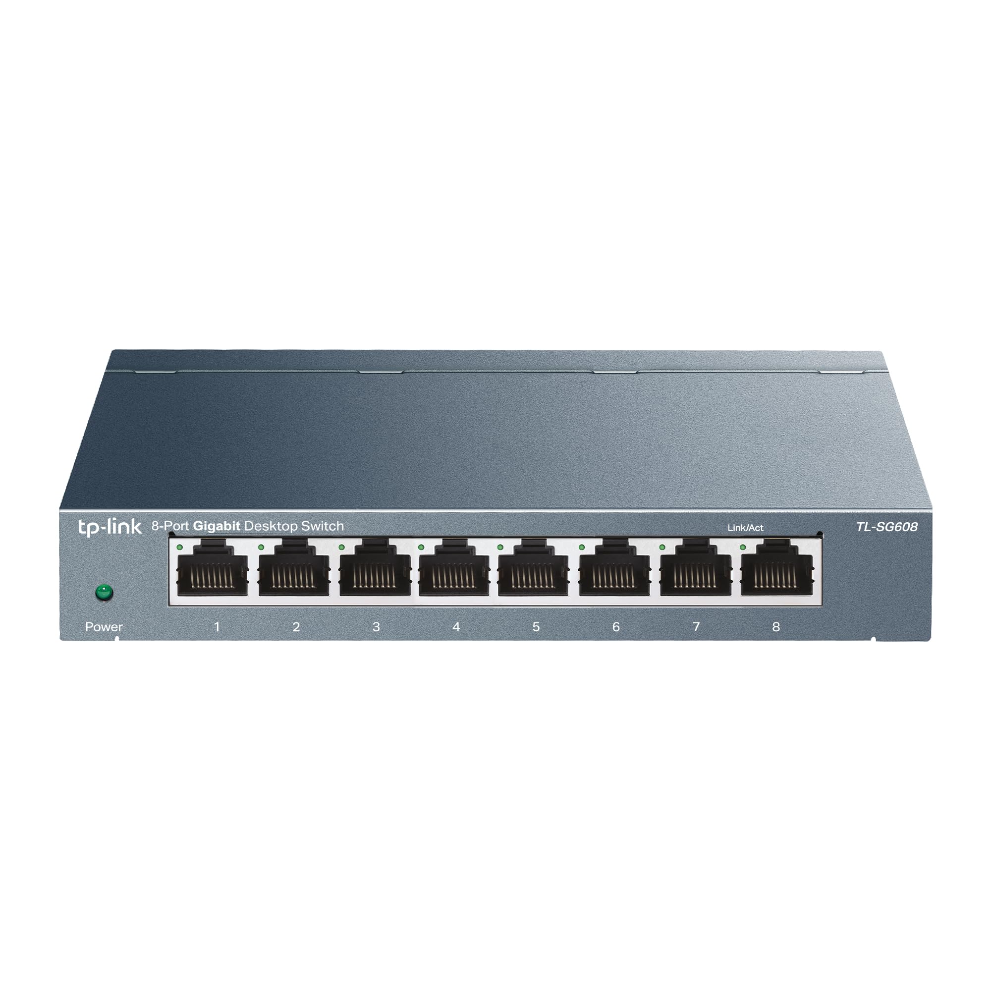 

[Ексклюзив Amazon.co.jp] TP-Link 8-портовий комутатор 10/100/1000 Мбіт/с гігабітний металевий корпус не потребує налаштувань TL-SG608