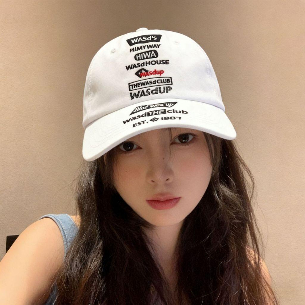 Cotton Baseball Cap For Men And Women With Embroidered Letter Design And Sun Protection