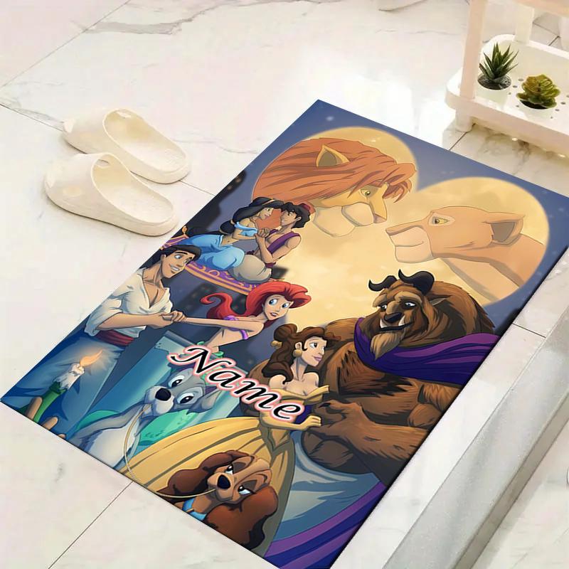 Custom 1Pc Aladdin'S Magical Adventure Rug Office Carpet Indoor Outdoor Entrance Doormat Nonslip Soft And Comfortable Living Room D916173