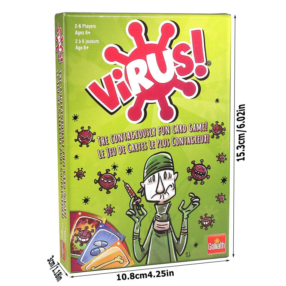 Sotally Tober Dog Man Virus Text Drinking Moose Master Card Game With Colorful Packaging For Adults