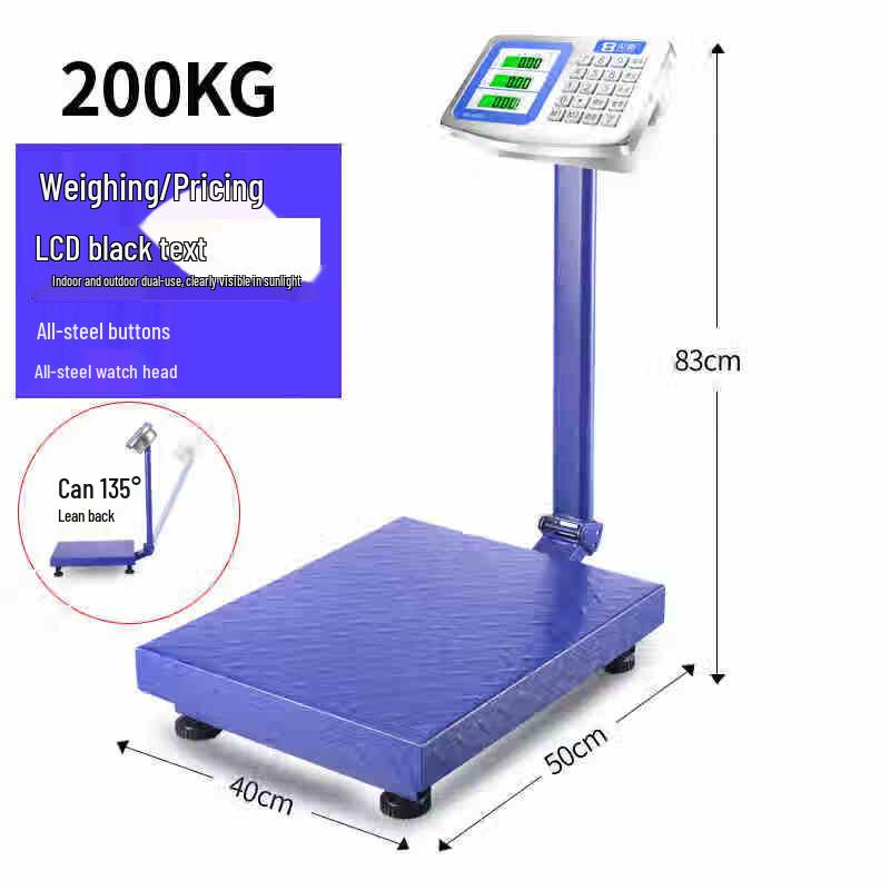 Audemars Folding Commercial Digital Weighing Scale
