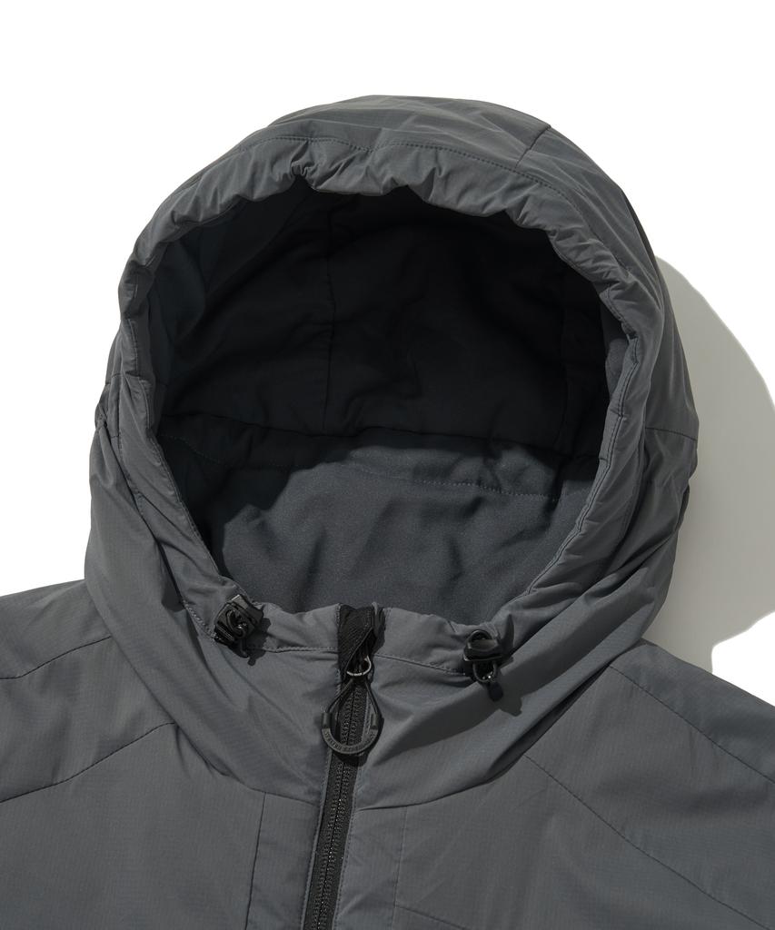 Welter Experiment Light Primaloft Hood Jacket_Charcoal_Wol041