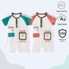 Popular Unisex Baby Summer Cotton Romper - Short Sleeve Bodysuit for Newborns