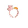 Adorable 3D Rabbit Carrot Plush Headband for Women – Perfect for Face Washing and High Top Hair Styling
