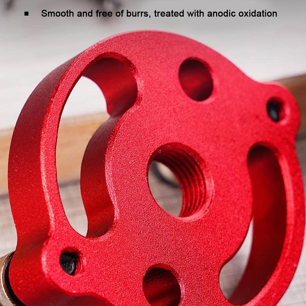 3-10mm Vertical Doweling Jig Kit Self Centering Drill Guide Locator Aluminum Alloy Woodworking Hole Puncher DIY Furniture Connection