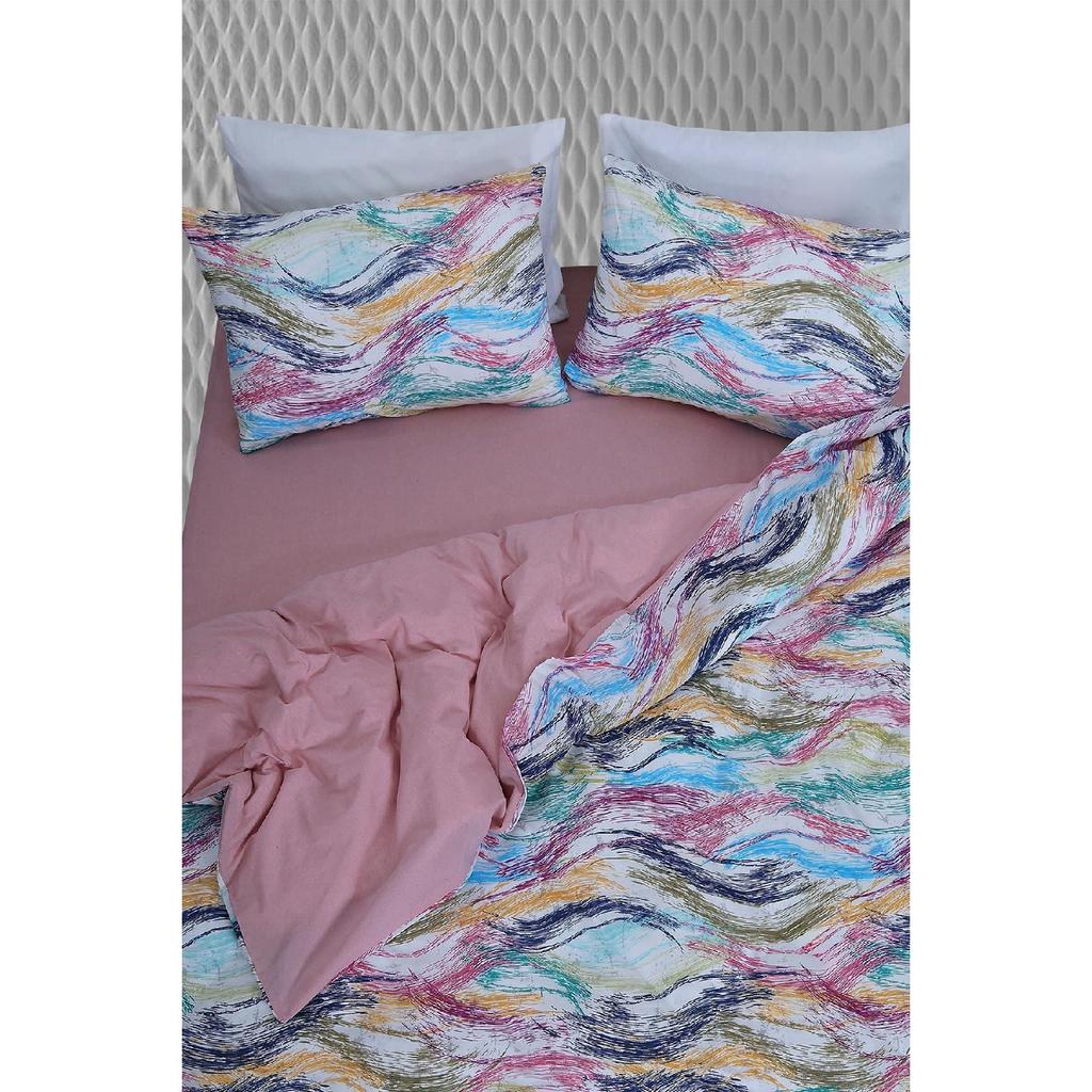 Cotton Double Duvet Cover Set | Duvet Cover And Pillow Case | Without Sheets
