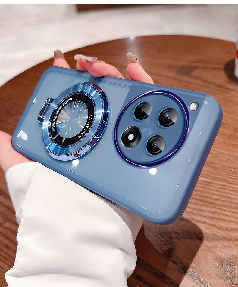 

Для OnePlus ACE 3 2 Pro Чехол Мягкий Прозрачный Кольцо Магнитный Защитный Чехол для Объектива Задняя Крышка Чехол Для One Plus Ace2 2Pro 3 Чехол для Телефона For OnePlus ACE синий