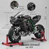 XLG Key Start 1:6 Kawasaki H2R Motorcycle Model with Ignition, Spray, and Sound Effects.