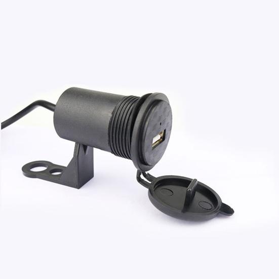 Motocyklová nabíječka s jedním USB portem Vodotěsný PC rychlonabíjecí adaptér
