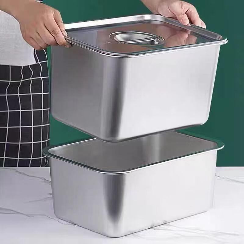 Stainless Steel Square Food Pan