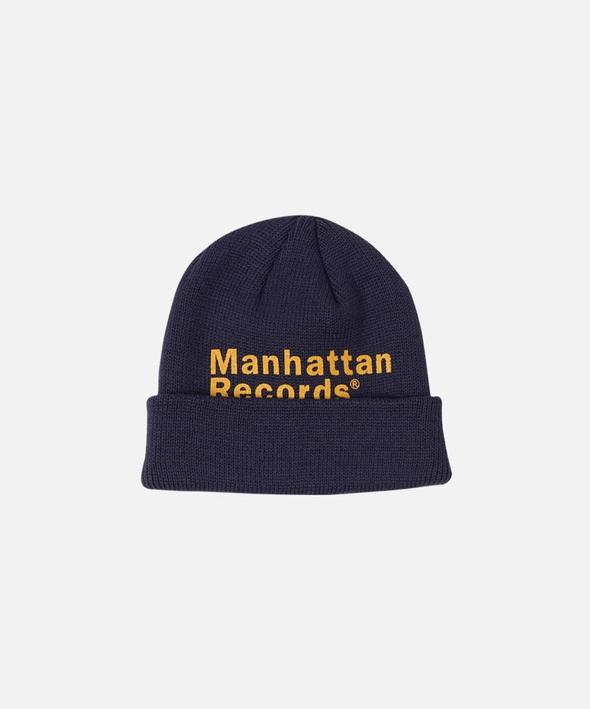 Maenhatanlekojeu Mr Classic Logo Beanie - Navy